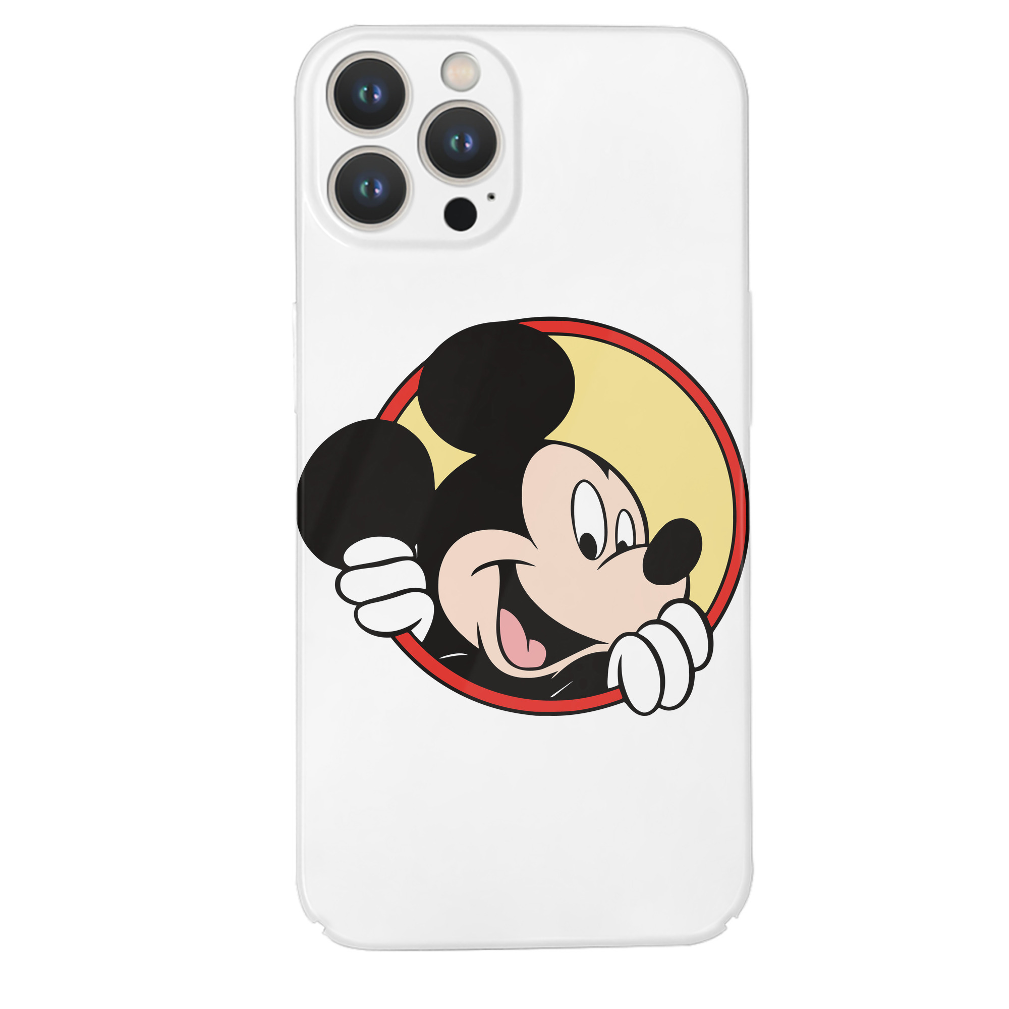 （画像用） ミッキーマウス Mickey Mouse 【iPhone 14シリーズ対応】ハードケース